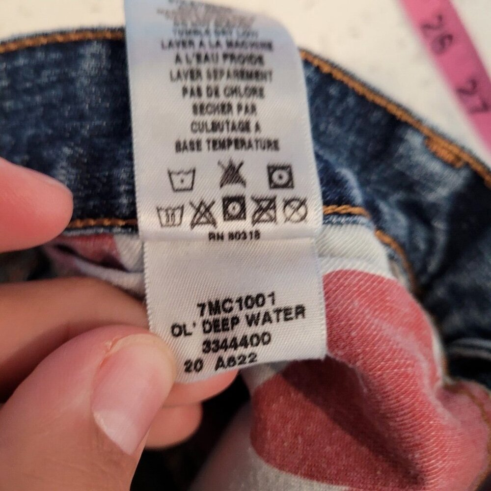 READ Lucky Brand Jeans Mens 30 30x29 Classic Fit Short Inseam Denim Distressed - Picture 14 of 14